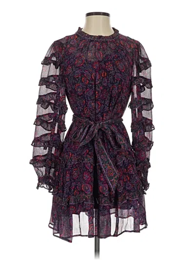 Pre-owned Cleobella Cocktail Dress In Purple