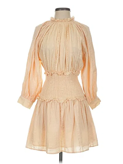 Pre-owned Cleobella Cocktail Dress In Tan