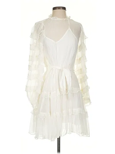Pre-owned Cleobella Cocktail Dress In White