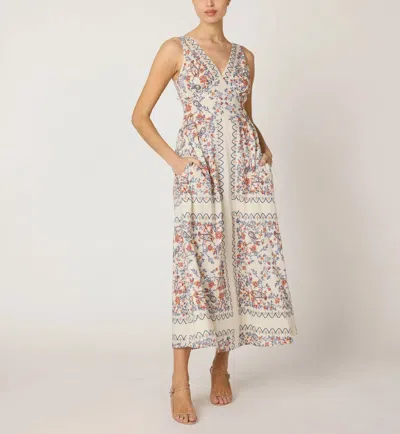 Cleobella Constance Ankle Dress In La Ramo In Neutral