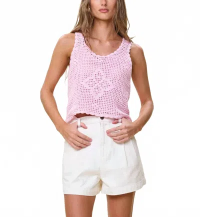 Cleobella Coraline Tank Top In Prism Pink