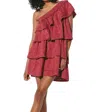 Cleobella Cosette Mini Dress In Berry In Pink