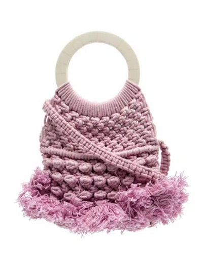 Pre-owned Cleobella Crossbody Bag In Pink