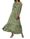 Cleobella Daniella Midi Dress In Tropical Abstract In Multi
