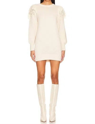 Cleobella Danielle Sweater Dress In Ivory In Neutral