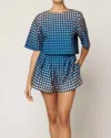 Cleobella David Short In Matera In Blue