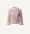 Cleobella Deedee Sweater | Ivory Multi In Ivory Multi