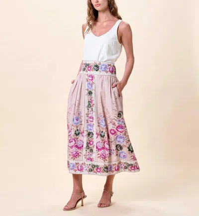 Cleobella Doreen Midi Skirt In Silva In Multi