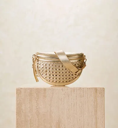 Cleobella Doris Weave Crossbody | Gold