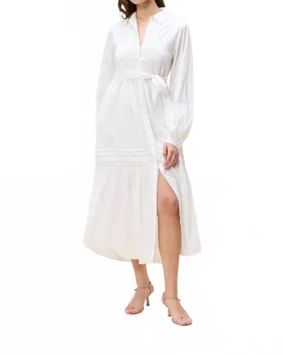 Cleobella Doutzen Midi Dress In Ivory In White