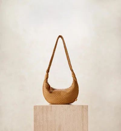 Cleobella Dylan Woven Handbag | Dark Tan