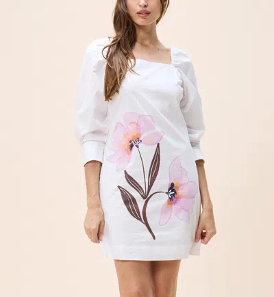 Cleobella Electra Mini Dress In White