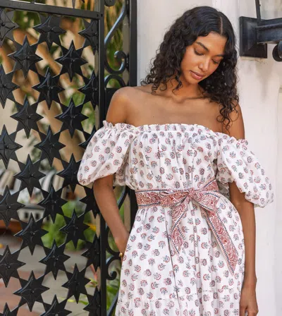 Cleobella Elisa Midi Dress In Multi