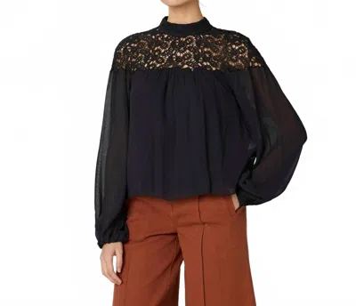 Cleobella Eloise Blouse In Black