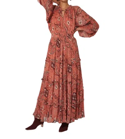 Cleobella Elowen Ankle Dress In Rhode Paisley In Multi