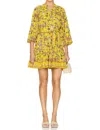 Cleobella Elvia Mini Dress In Evora In Multi