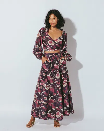 Cleobella Emery Ankle Skirt In Multi
