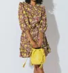 Cleobella Emma Mini Dress In Dahlia Block Print In Multi