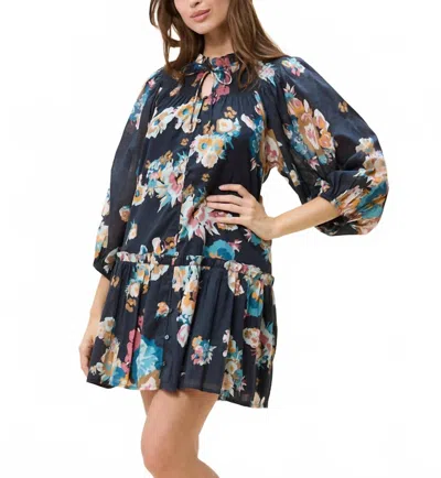 Cleobella Emmanuelle Mini Dress In Vitet Floral In Multi