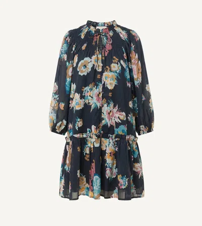 Cleobella Emmanuelle Mini Dress | Vitet Floral In Multi