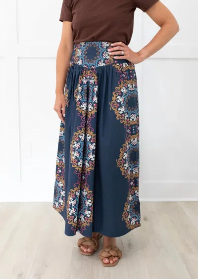 Cleobella Esmeralda Skirt In Venezia Blue