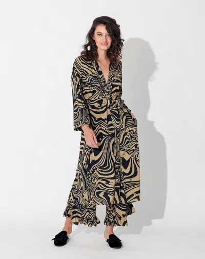 Cleobella Estela Robe In Black