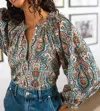 Cleobella Fabiola Blouse In Multi
