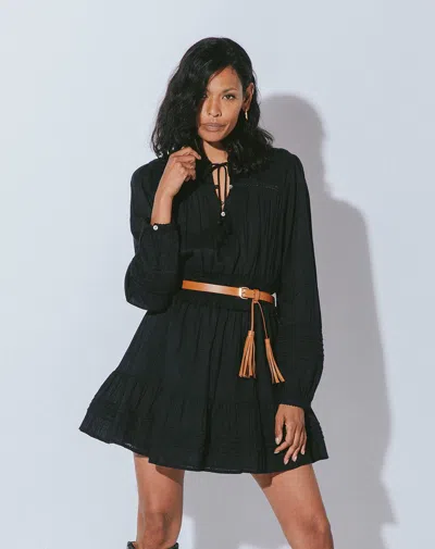 Cleobella Farlow Mini Dress In Black