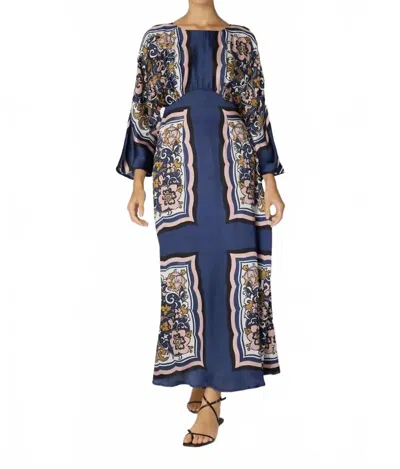 Cleobella Fawn Ankle Dress In Floral Anise In Multi