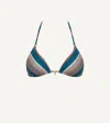 Cleobella Florbela Triangle Top In Blue