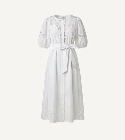 Cleobella Franny Midi Dress | Ivory In Neutral