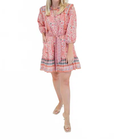Cleobella Frieda Mini Dress In Dahlia In Pink