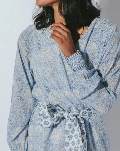 Cleobella Garnet Kimono In Blue