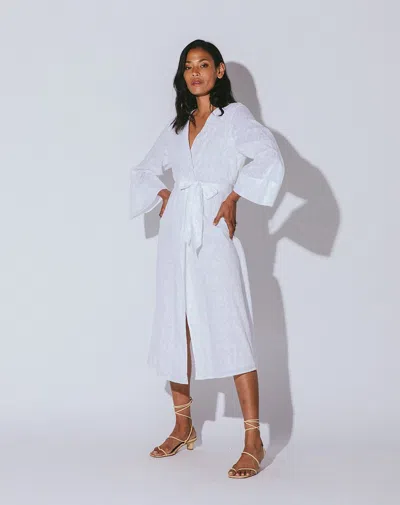 Cleobella Garnet Kimono In White