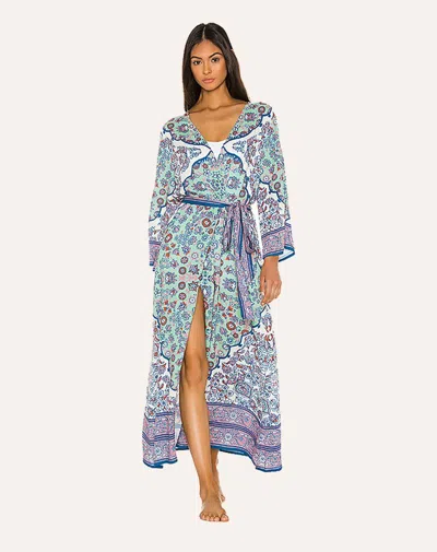 Cleobella Garnet Kimono Papyrus In Green