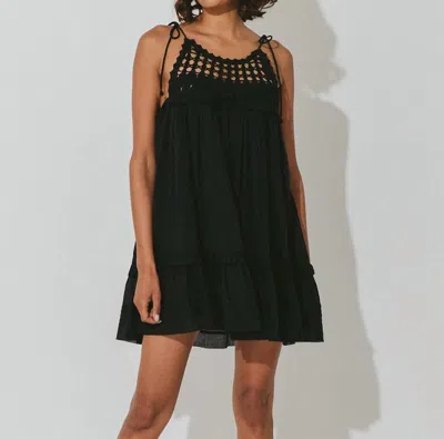 Cleobella Gia Mini Dress In Black