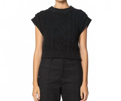 Cleobella Gigi Sweater Vest In Black