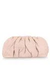 Cleobella Gigi Woven Clutch Bone