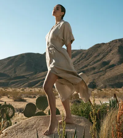 Cleobella Gili Dress In Gray
