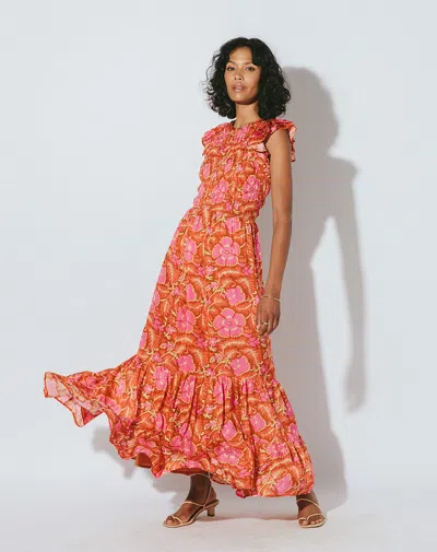 Cleobella Giselle Ankle Dress In Multi
