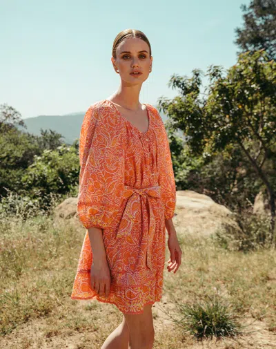 Cleobella Grace Mini Dress In Pink