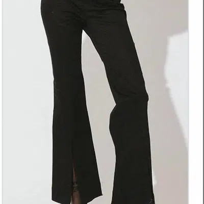 Cleobella Heather Slit Pant In Black