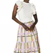 Cleobella Hedda Sleeveless Sweater In Ivory In White