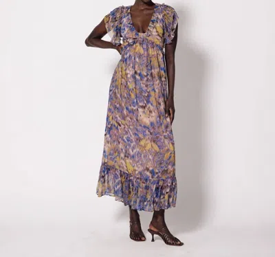 Cleobella Helene Ankle Dress In Azucar In Multi