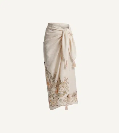 Cleobella Helly Sarong | Bella Mer In Neutral