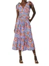 Cleobella Henrietta Ankle Skirt In Manika Print In Multi
