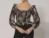 Cleobella Hildy Blouse In Castello Print In Multi