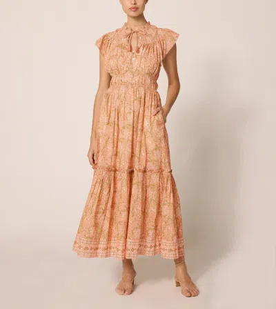 Cleobella Indira Ankle Dress In Cassia Print