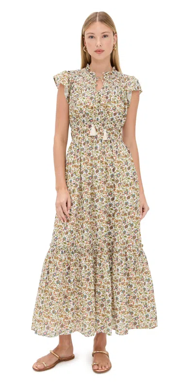 Cleobella Indira Ankle Dress Vita Floral Print