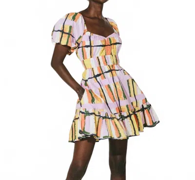 Cleobella Iona Mini Dress In Saffron Hale In Multi
